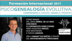 Formación-Psicogenealogía. cartel psicogenealogia